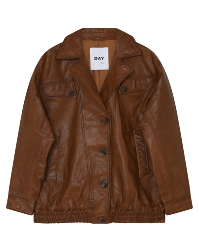 Day Birger et Mikkelsen - Mette Leather Jacke - Rubber